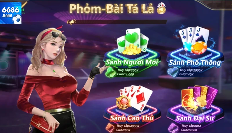 Phỏm – Game bài đặc sắc và hấp dẫn tại nhà cái 6686