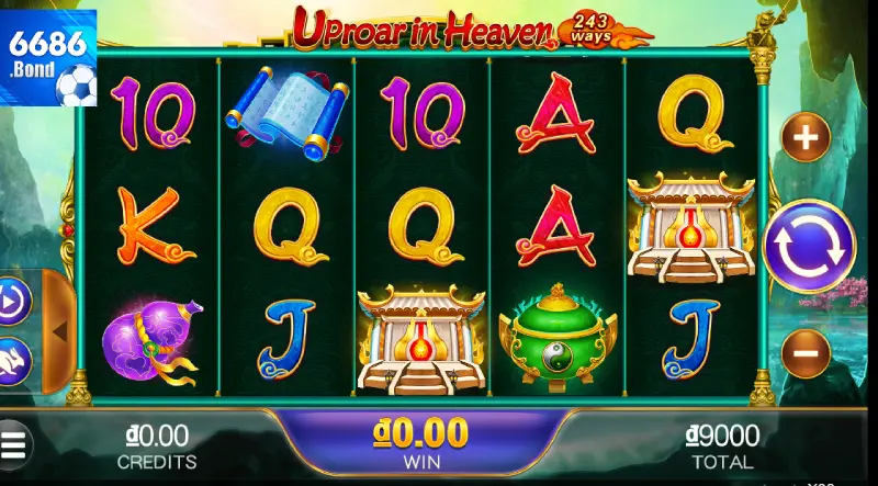 Uproar in Heaven: Game Quay Hũ Mang Tới Jackpot Cực Khủng